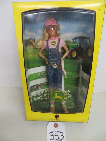 Barbie John Deere Collectible Pink Label doll