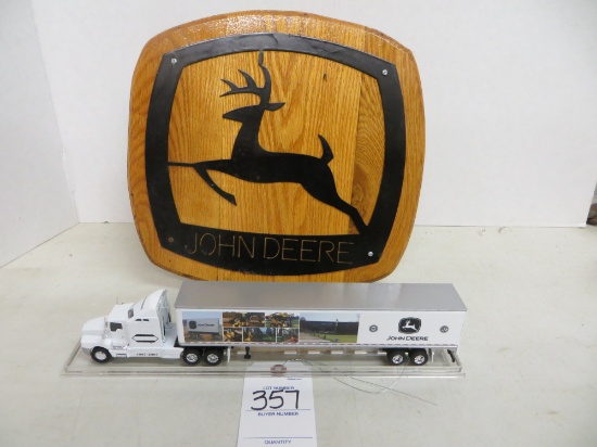 John Deere 1947-2007 Anniversary semi w/John Deere emblem