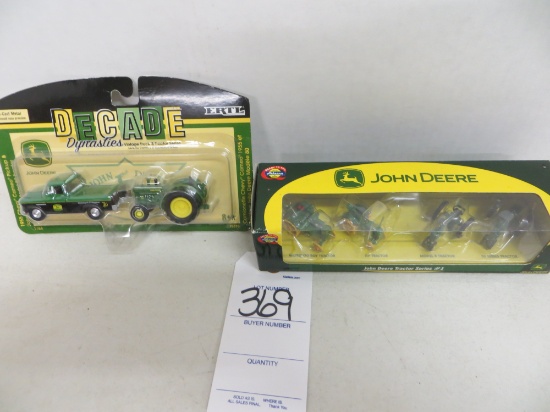 John Deere Tractor Series #1 "Ready to Roll", 57' Chevy Cameo pickup w/Mode