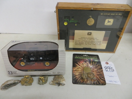 Crescent Electric 90 Years celebration w/Miner Donkey on pyrite fools gold