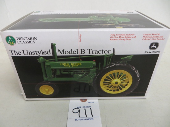 John Deere Unstyled Model B Tractor, Precision Classics #24
