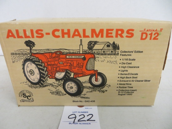 Allis Chalmers D-12, Spec Cast, Series II - 1990