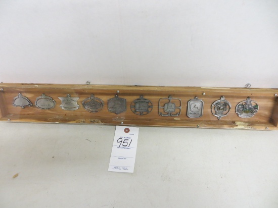 John Deere Aluminium emblems