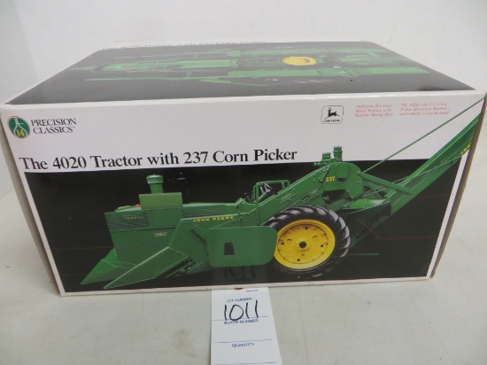 John Deere 4020 tractor w/237 corn picker, Precision Classics #14