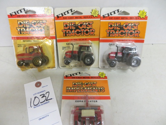 3 International tractors & planter