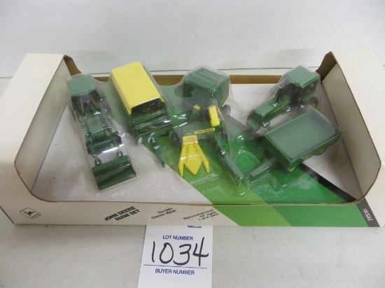 John Deere Farm Set, 1/64th Scale, Ertl, near mint