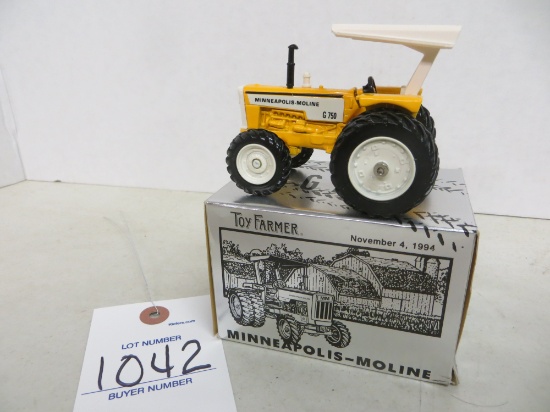 MM G750 tractor, Toy Farmer 1994, Collector Edition