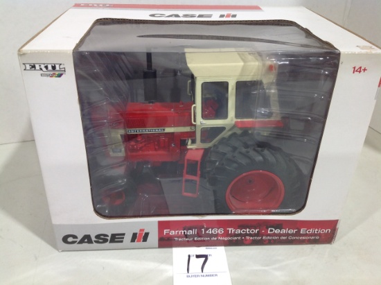 Farmall 1466 tractor w/duals, Dealer Edition, mint condition