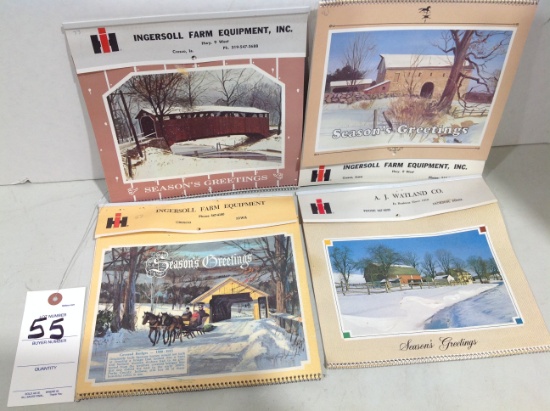 74' 81' 77' 67' Cresco Iowa IH calendars
