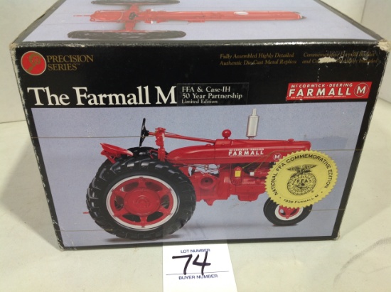 Farmall M, Precision Series #7, FFA Commerorative Edition 50 year partnership Limited Edition