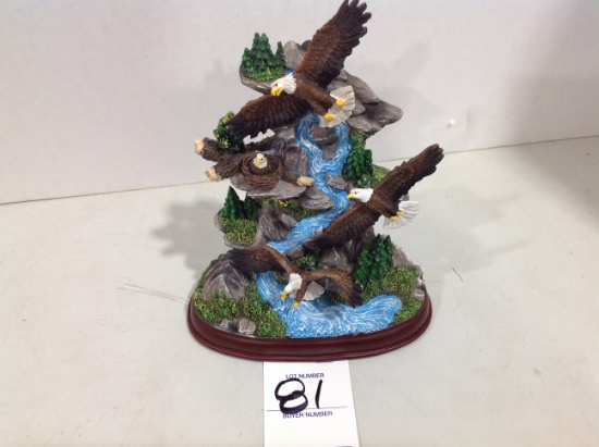 Soaring Eagles figurine