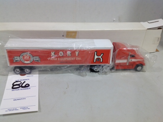 Kenworth tractor trailer, Kory Farm Equipment