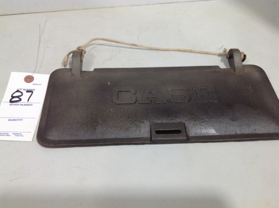 cast iron Case stove lids, rare