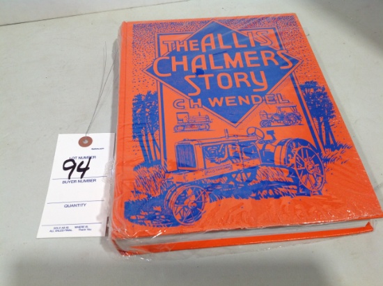 Allis Chalmers crest line book, mint in wrapper