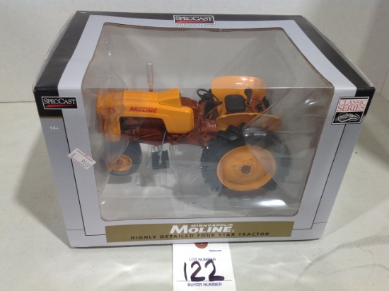 Minneapolis Moliine Highly Detailed Four star tractor, SpecCast