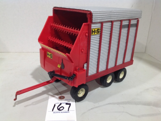 H & S silage wagon, custom