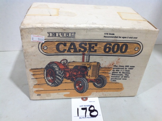 Case 600, Ertl, poor box
