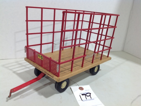 H & S bale throw rack, custom