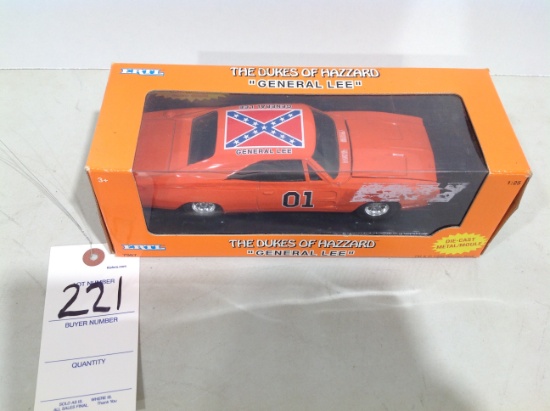 The Dukes of Hazzard "General Lee" car, 1/25 scale