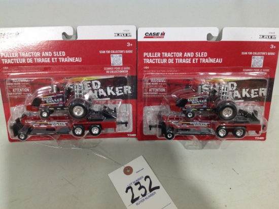 2 - Shed Shaker Puller Tractor & sled