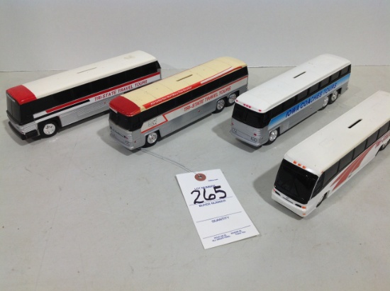 4 motor coach's, Tri-State Tours & Iowa Coaches