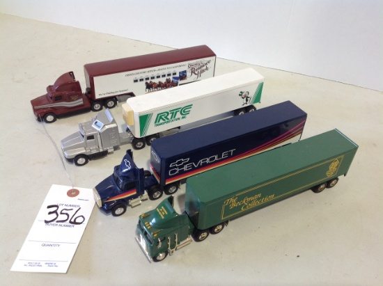 4 semis, RTC, Cross country Hitch Chevrolet & Beckman High School