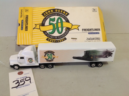 John Deere 50th Anniversary freightliner semi