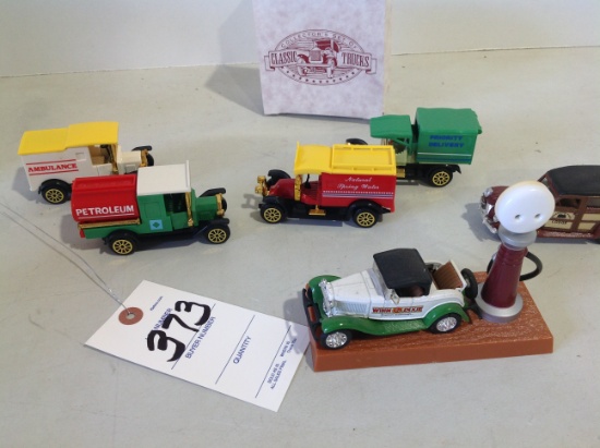 selection of classic cars