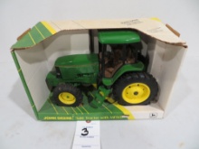 John Deere 7600 tractor w/MFWD, Ertl 1/16 scale