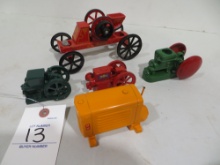 Vintage gas engines, New Holland corn sheller, by Spec Cast