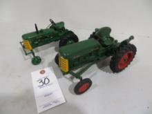 Oliver Super 55, Oliver Super 44 missing front tires, Spec-Cast, 1/16 scale