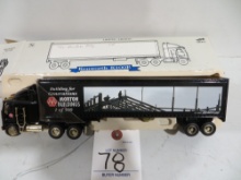 Kenworth cab over w/Morton Buildings, INC trailer, 1994 Limited Edition , 1/64 Liberty