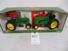 John Deere 40 and 70 series, 50th Anniversary Set, Ertl, 1/16 scale Collectible
