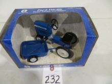 Ford TW-20 pedal tractor & wagon 1/8 scale, Ertl