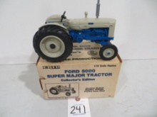 Ford 5000 Super Major Tractor, Collectors Edition 1/16 scale Ertl
