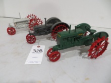 Case, Oliver & Fordson vintage tractors, 1/16 scale, Scale Models