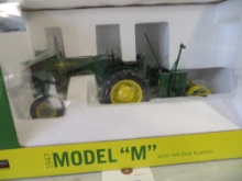 John Deere M w/two row planter, SpecCast