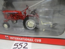 International Cub w/plow, 2019 Lafayette IL 32nd Anniversary, SpecCast 1/16
