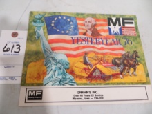 Drahn's MF calendar 1976 Monona IA 40 years of service