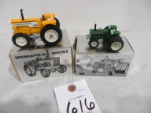 The Toy Farmer MM G1050 replica 1995 Exclusive, Oliver 1950-T 2002 NFTS, collector edition