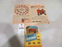 Massey Harris advertisement Ray Pollert Clarinda, Iowa