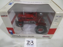 Farmall B tractor, Prestige Collection, Blue Ribbon Service Tractor, Ertl 1/16