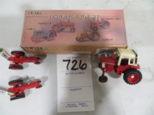 Ertl Historical toy set w/3 more Ertl tractors