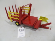 New Holland bale wagon, custom, RARE