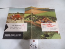 Allis Chalmer Latest catalogue, Trimble Implement, Wilton JCT, Iowa