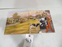 Iowa Cream Separators catalog, 1920's Manufactures Company, Waterloo, Iowa