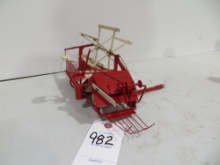 McCormick Deering Hand Hay binder, custom