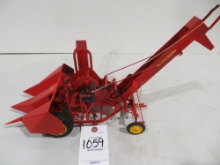Massey Harris Self Propelled Corn Picker, custom 1/16 scale very fragile