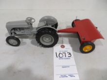 Ford 9N tractor w/New Holland hay crimper custom 2000 Hasty