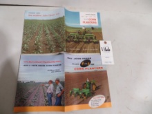 2 John Deere corn planter brouchers